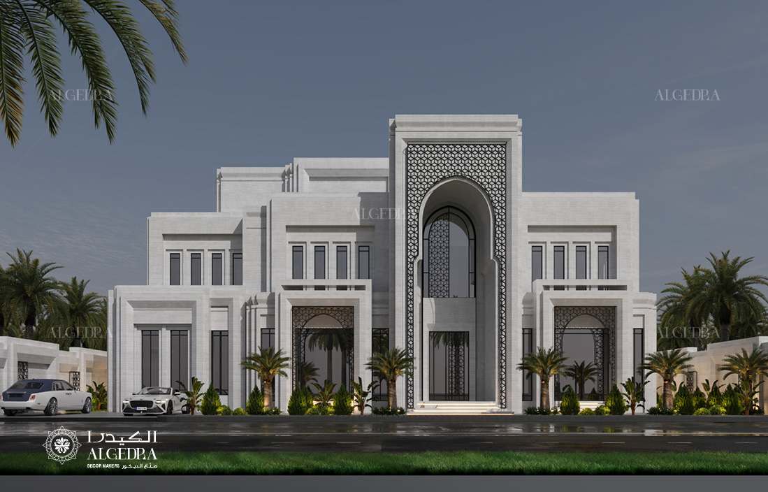 modern villa exterior design