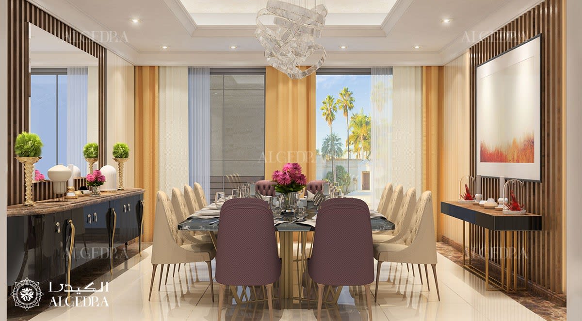 villa dining room