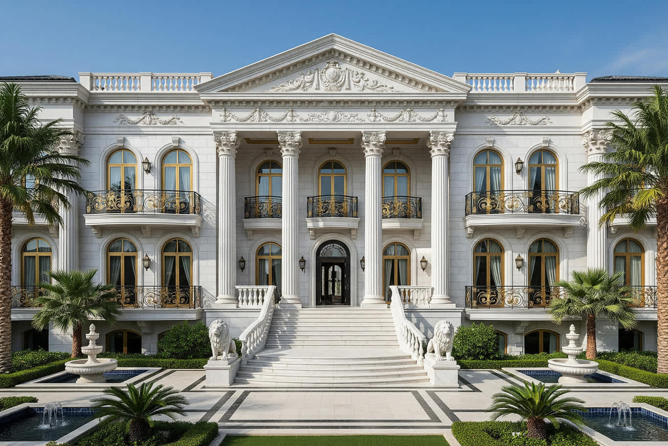 خطة تصميم فيلا الهندسة المعمارية