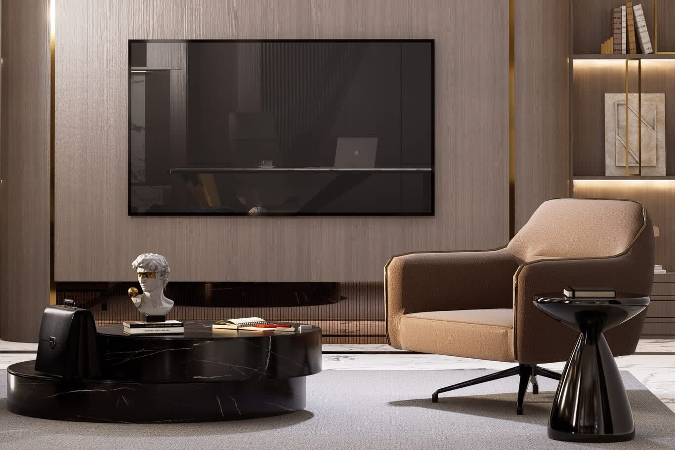 Dubai living room interior design