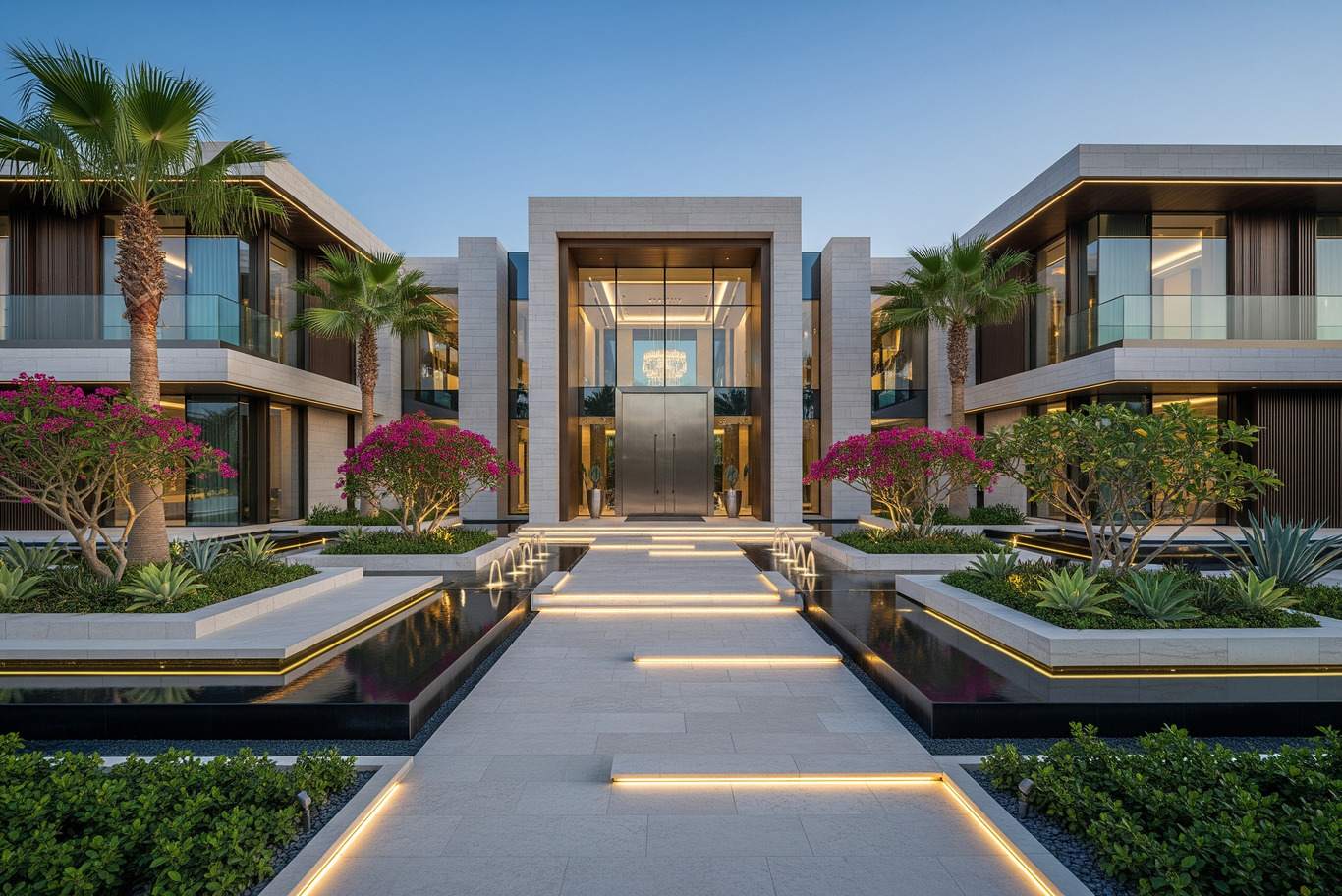 villa landscape design dubai