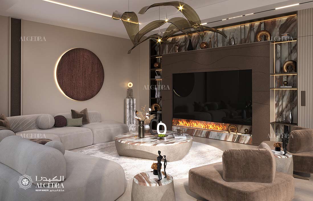 living room design UAE