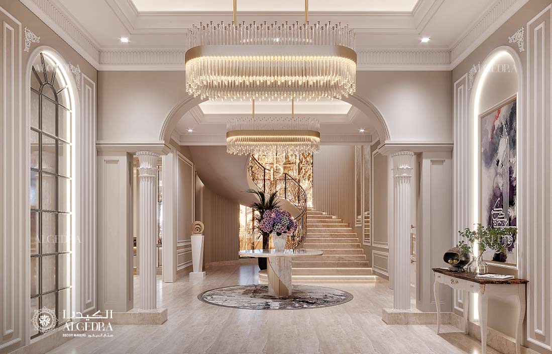 luxury entrance design for villa