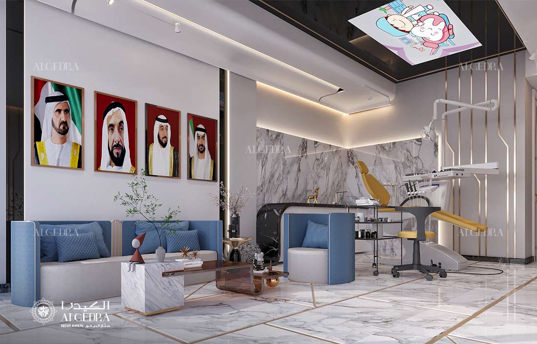 تصميم داخلي لمركز طبي