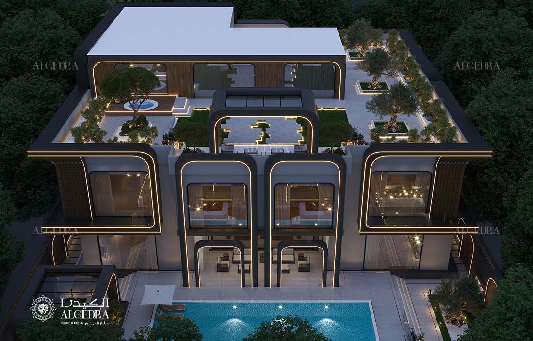تصميم معماري فاخر