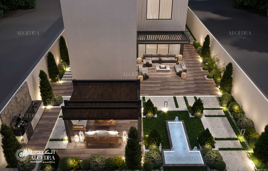 Garden landscape design