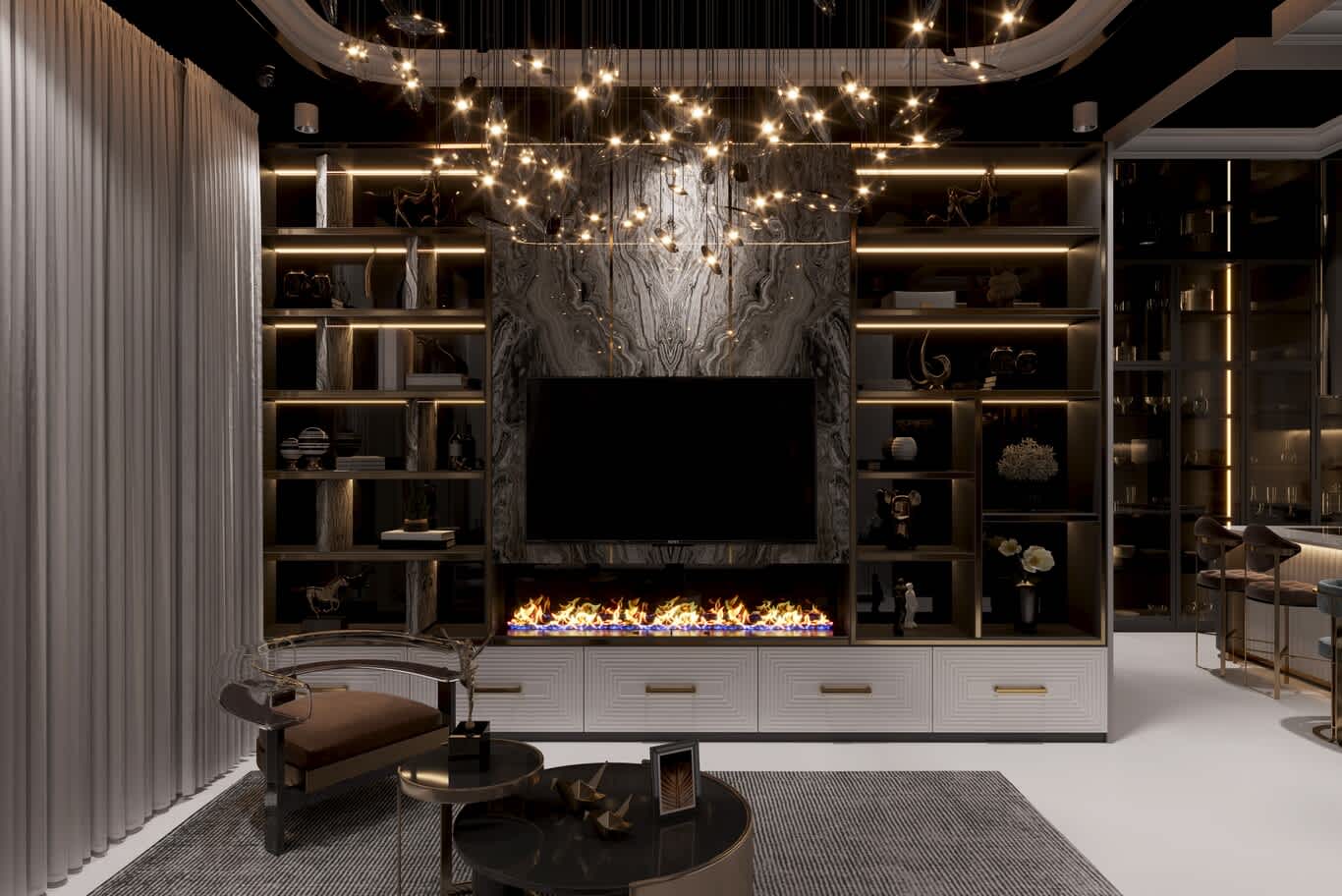 penthouse lighting ideas