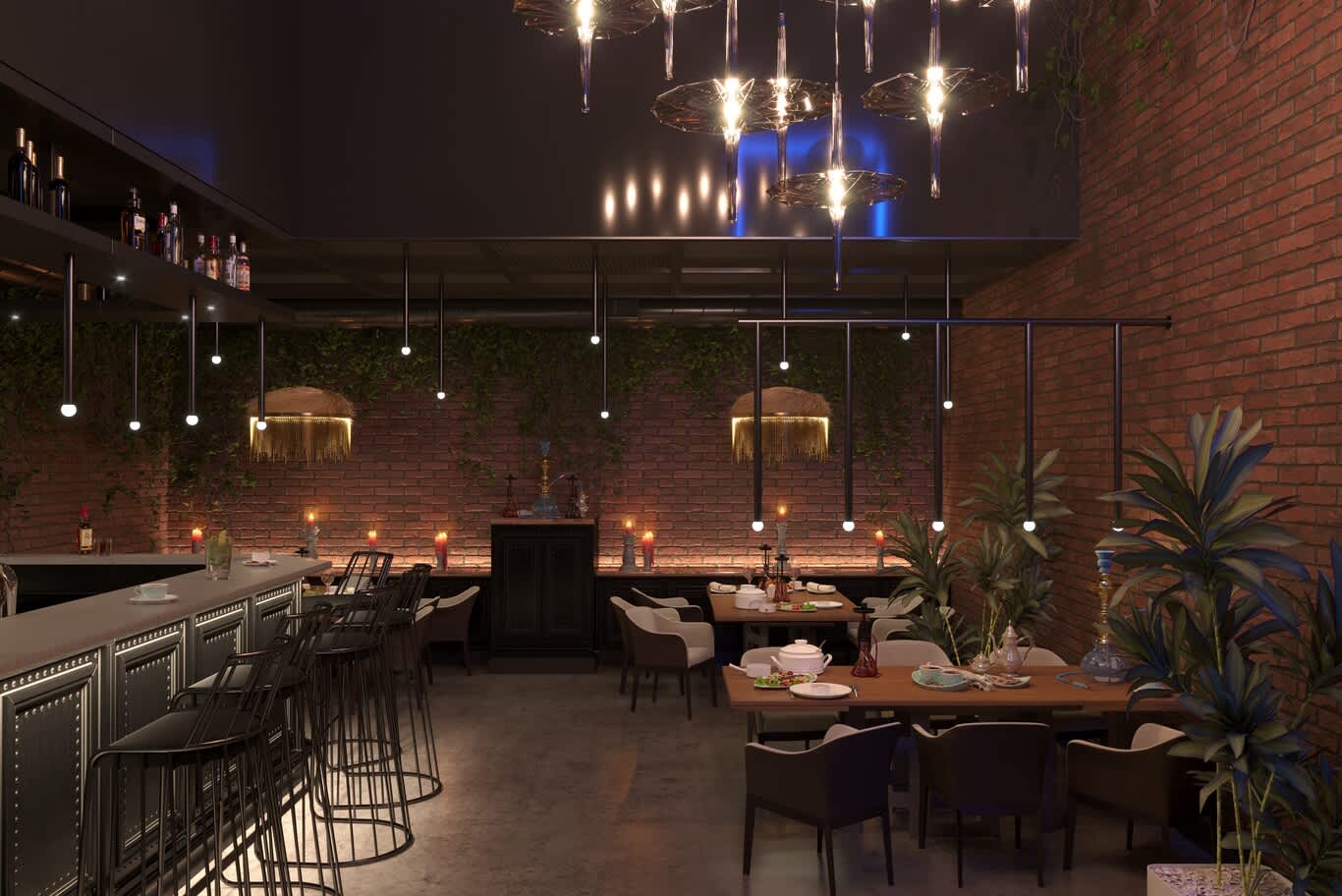 تجهيزات داخلية تجارية