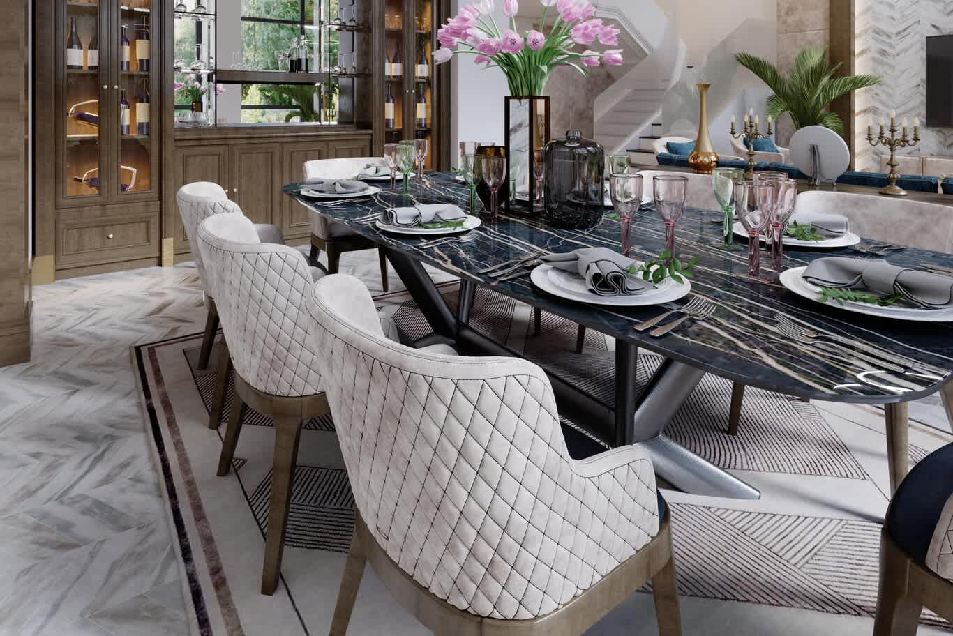 classic dining room interior design