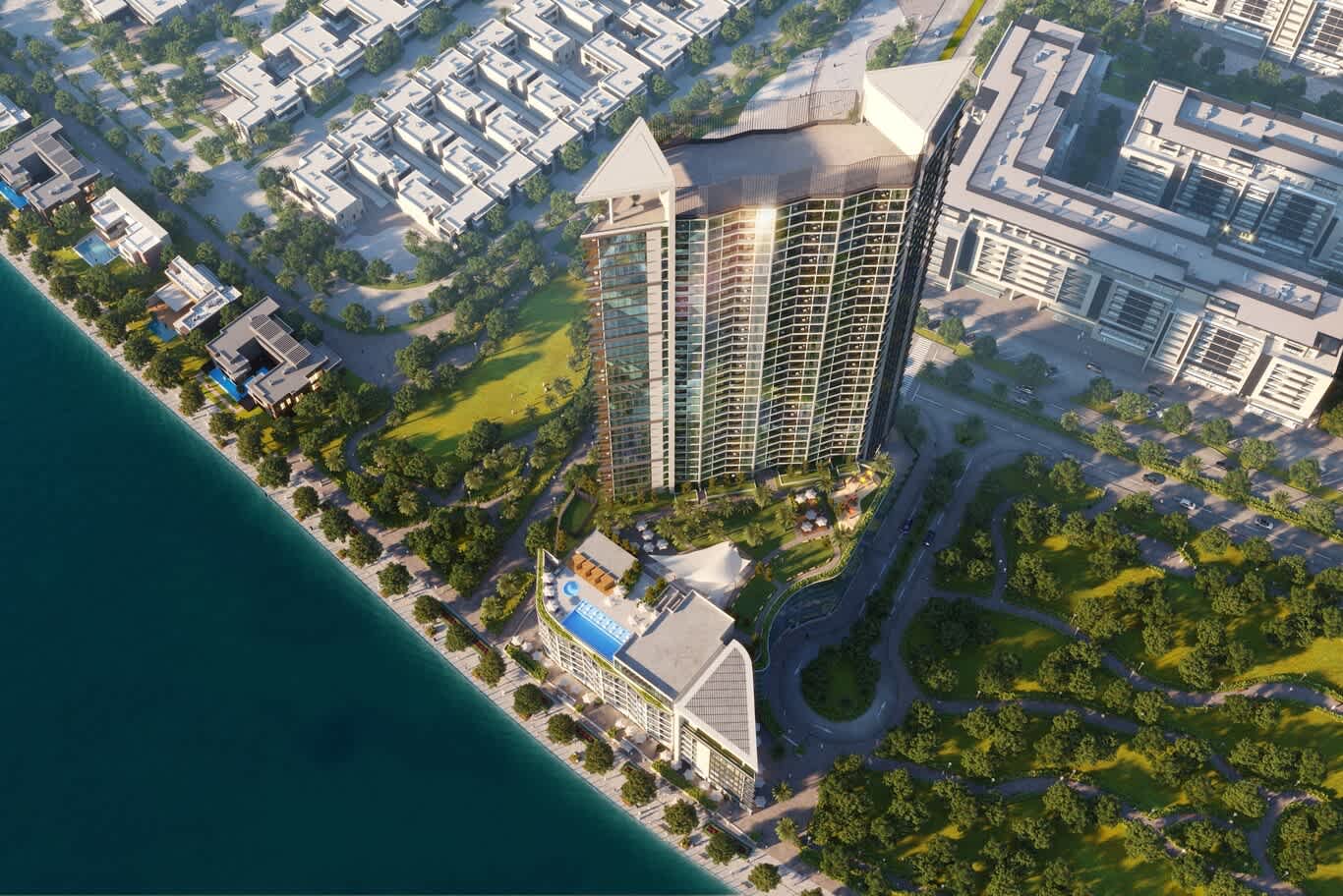 waterfront residential tower design