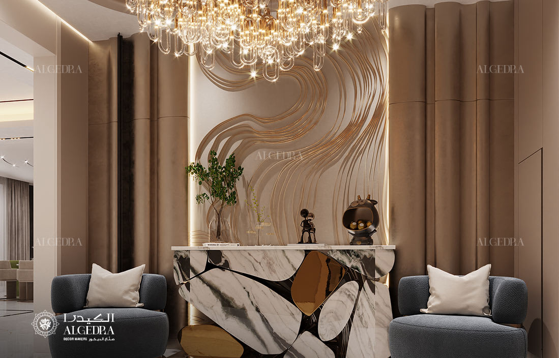 contemporary villa interior layouts Dubai