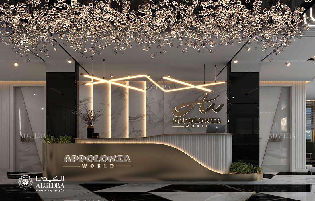 modern hospital lobby design