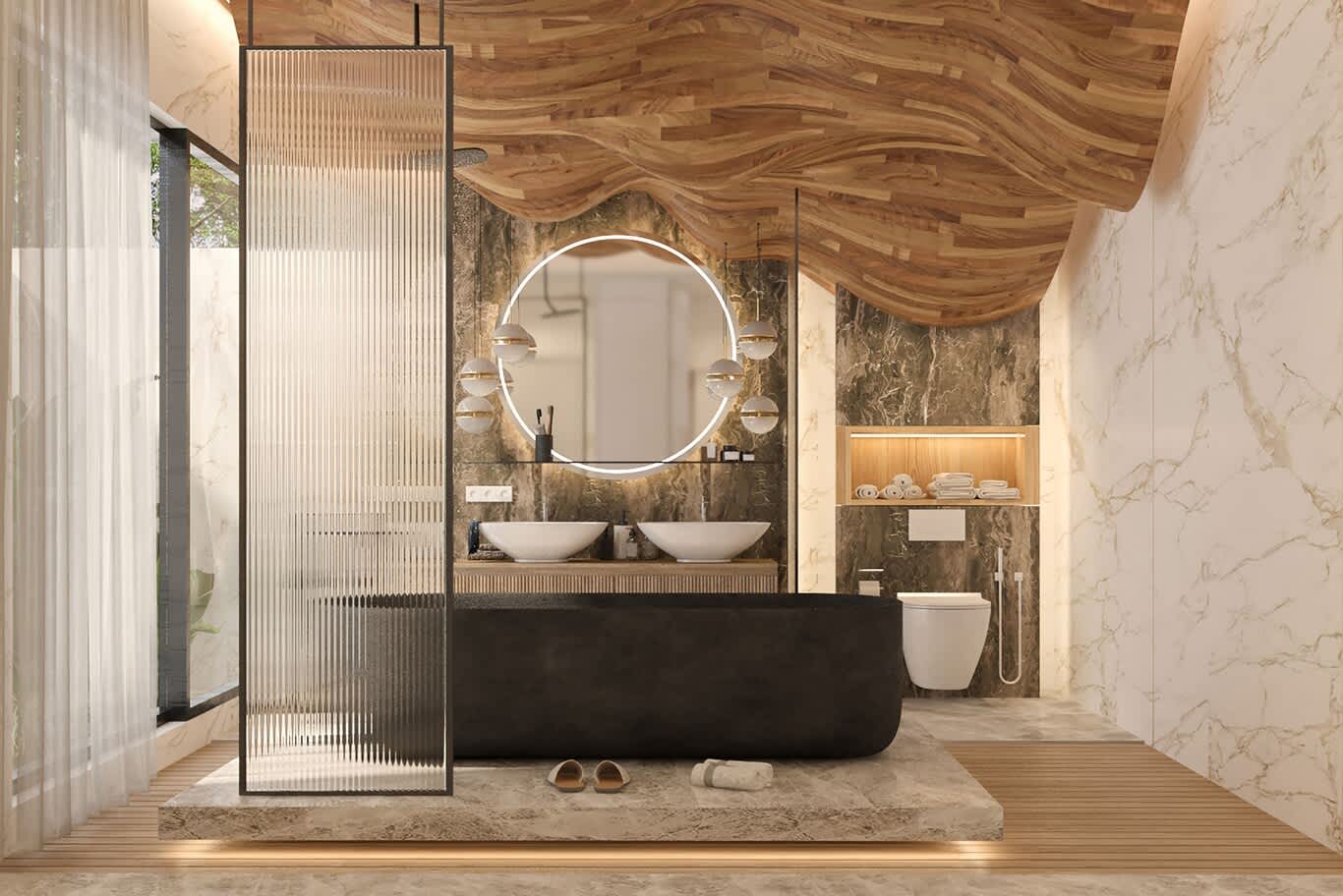 bathroom wash basin design