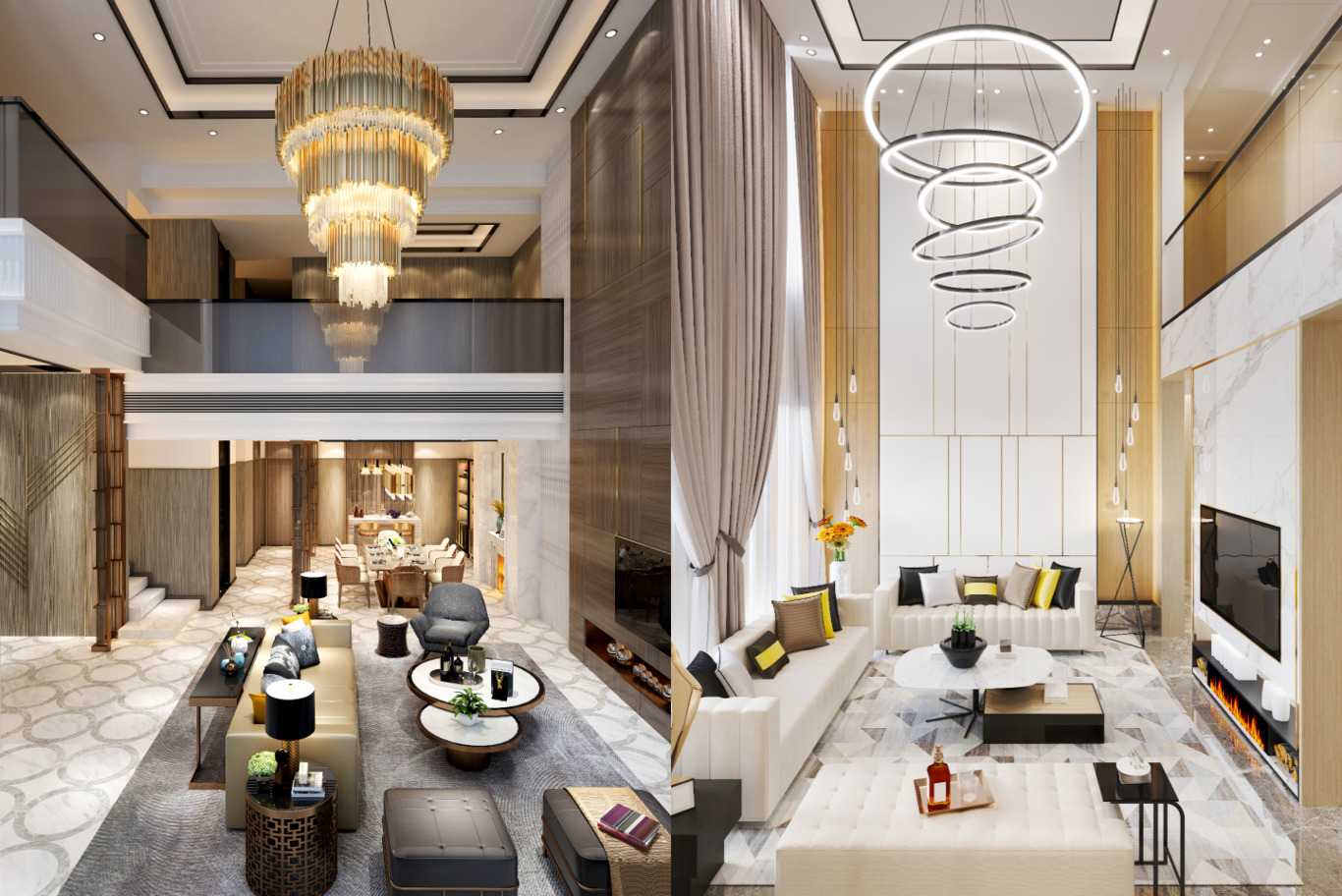 neoclassical palace interior