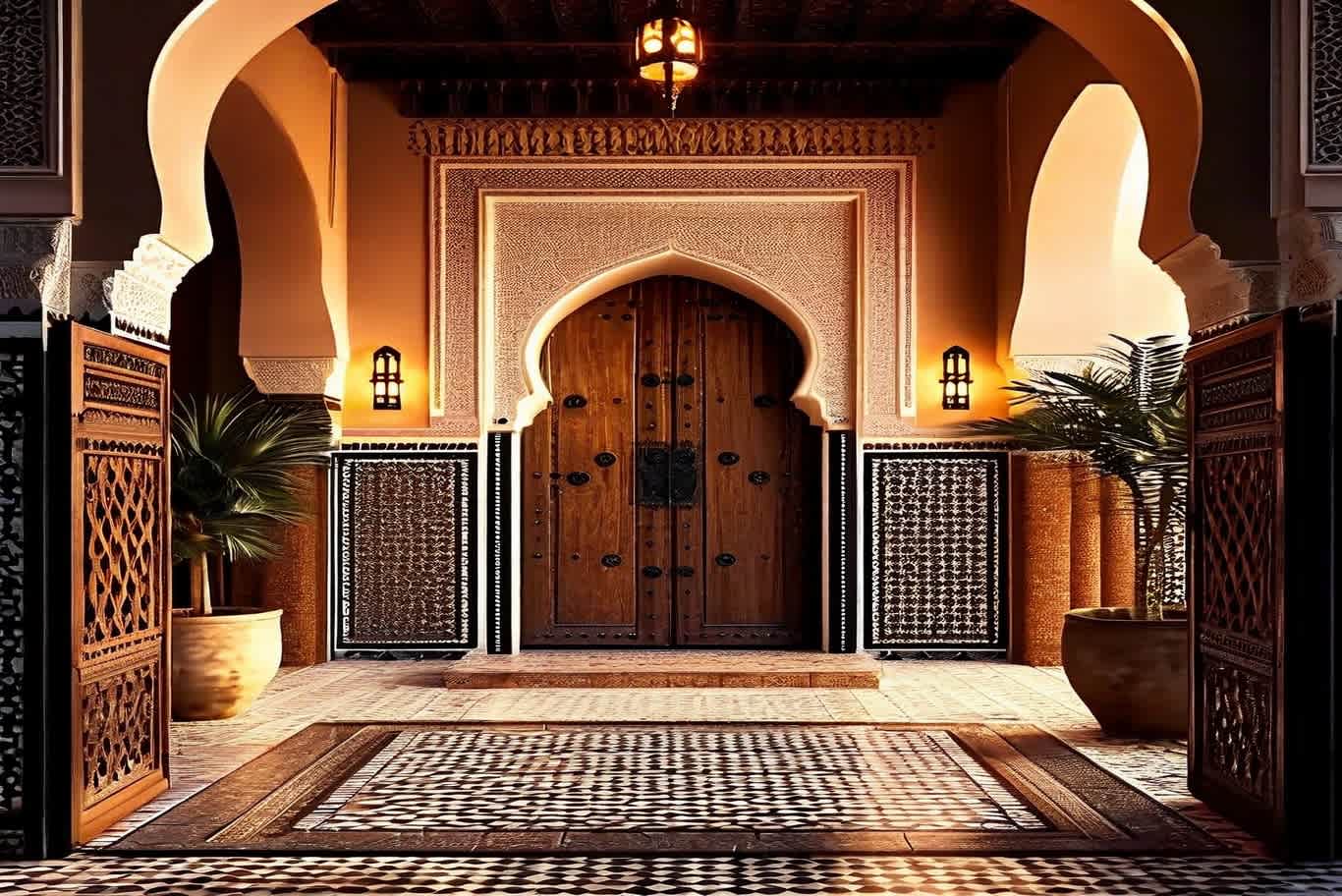 تصميم فيلا مغربية