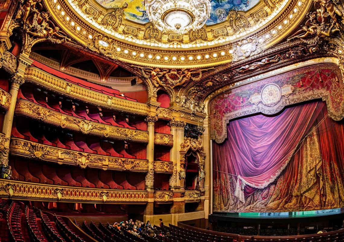 Interior Design Style Of Palais Garnier Theater