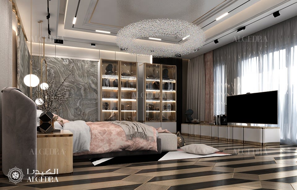 elegant master bedroom interior design