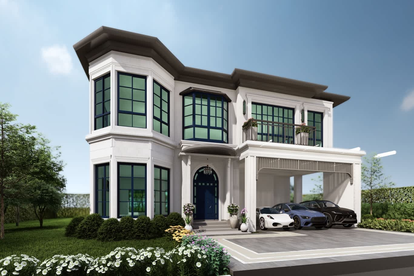 تصميم فيلا حديثة