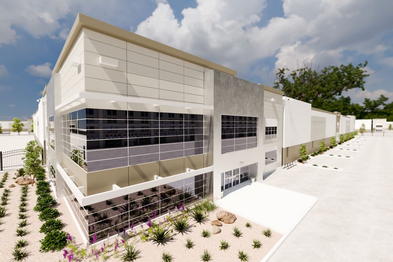 low-rise office building design