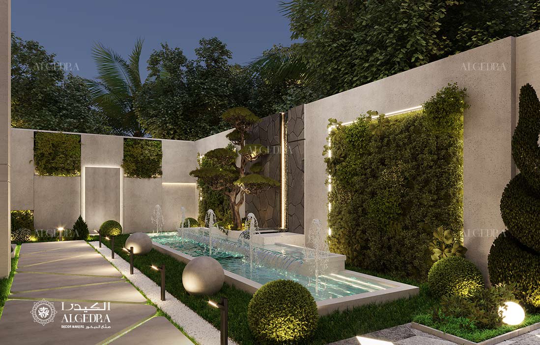 تصميم المناظر الطبيعية في دبي