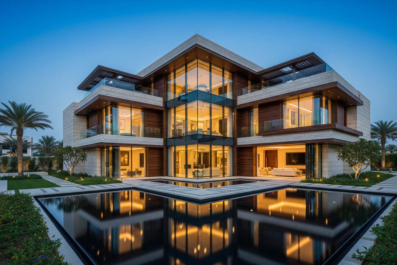 luxury villa architecture