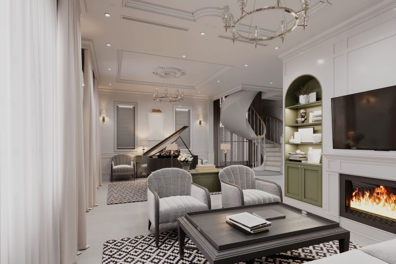 Interior design cost in Kuwait