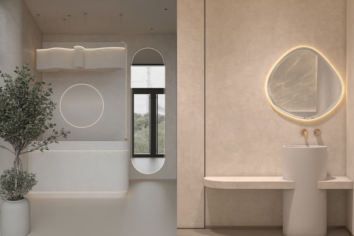 Khalifa City bathroom renovation
