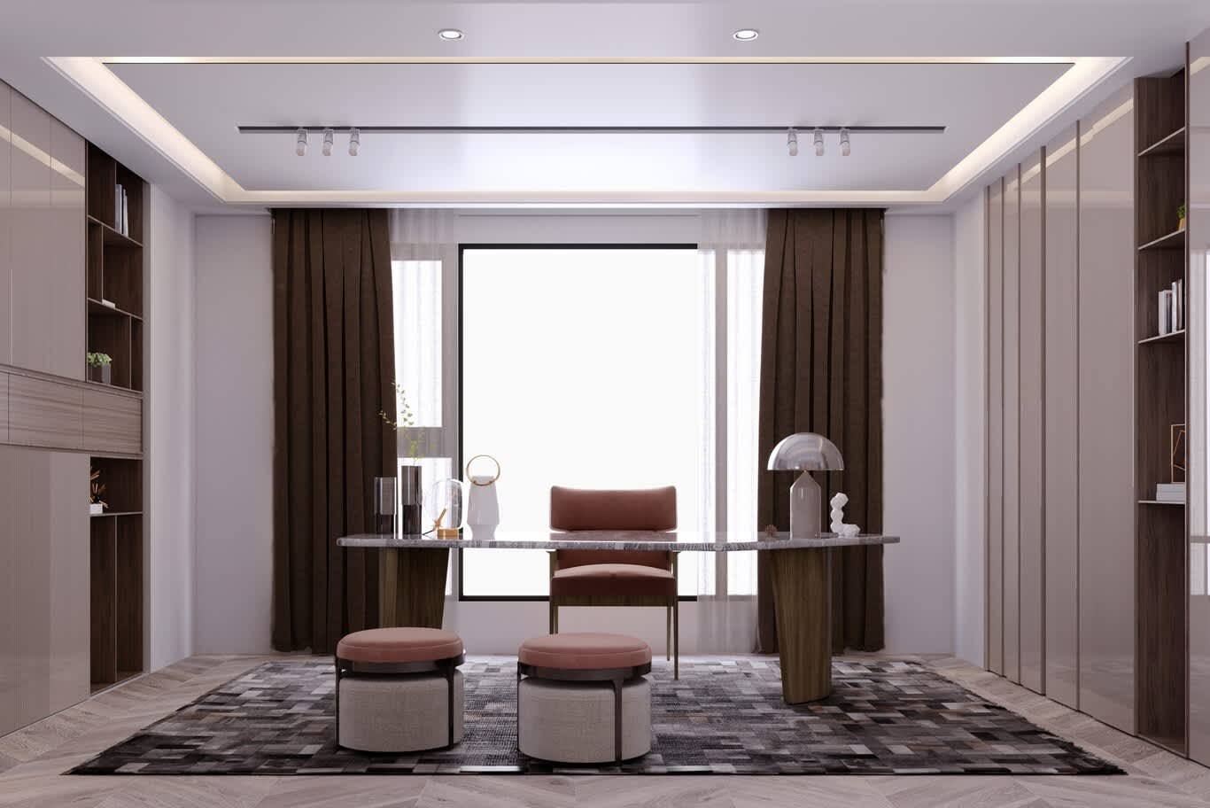 التصميم الداخلي بالفخامة الهادئة