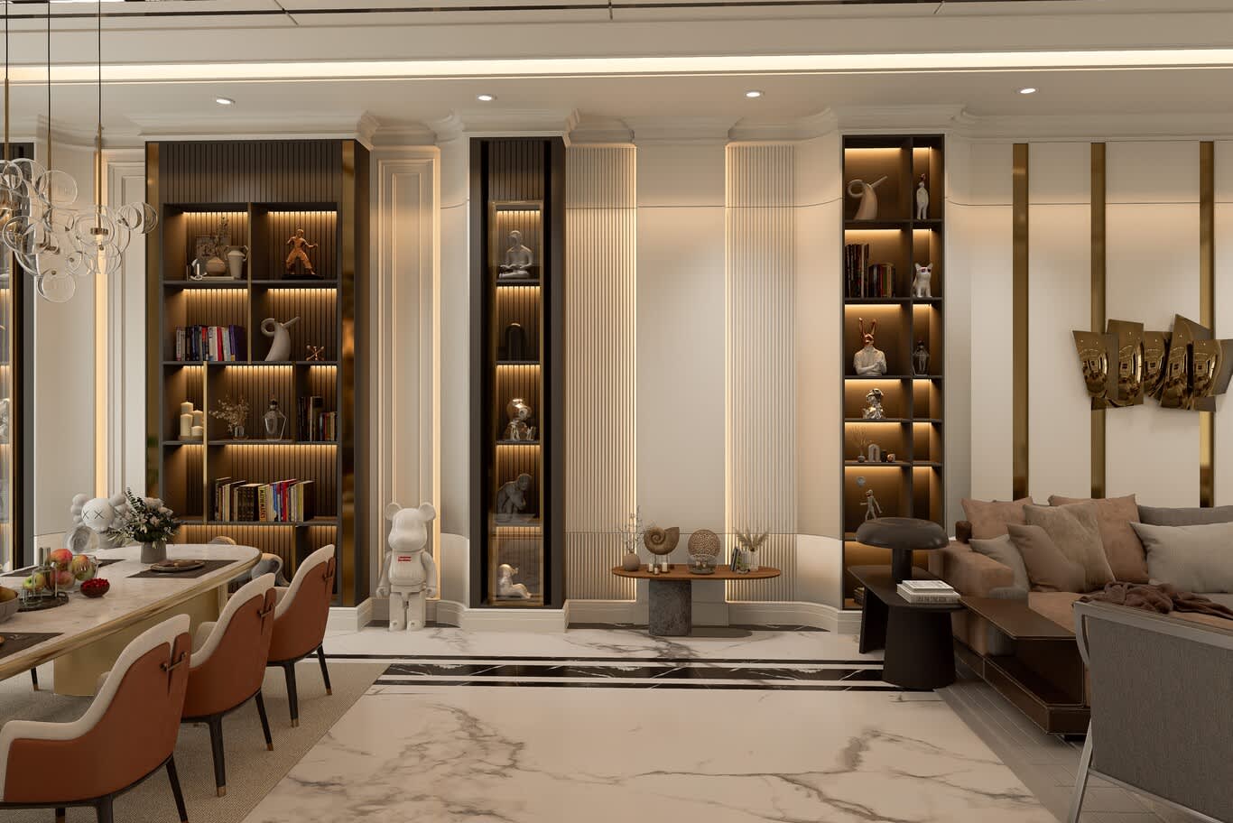 شركة تصميم داخلي للفلل في الإمارات