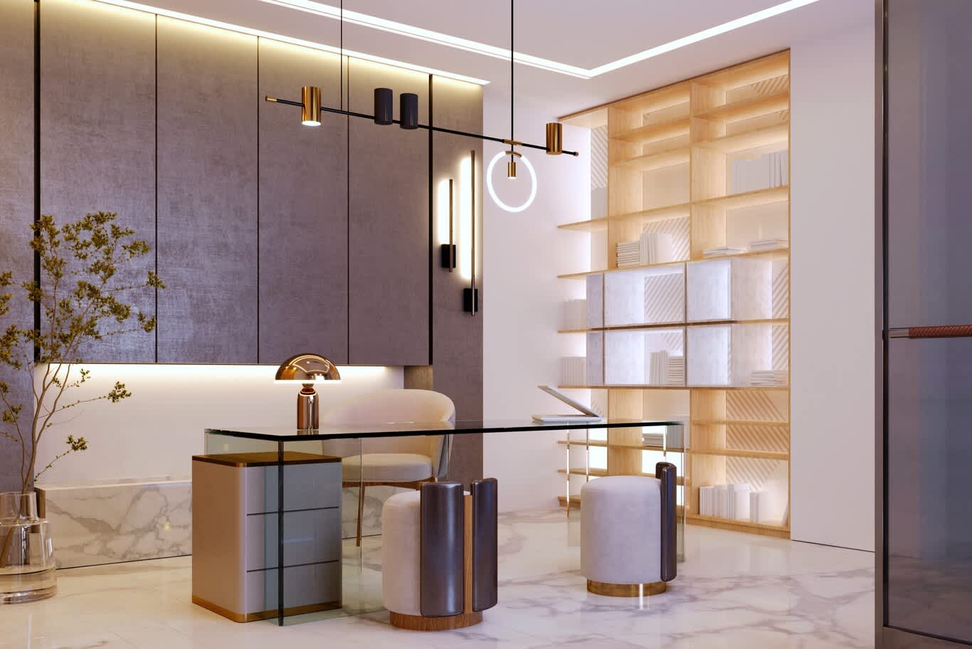 Modern Arabic villa design