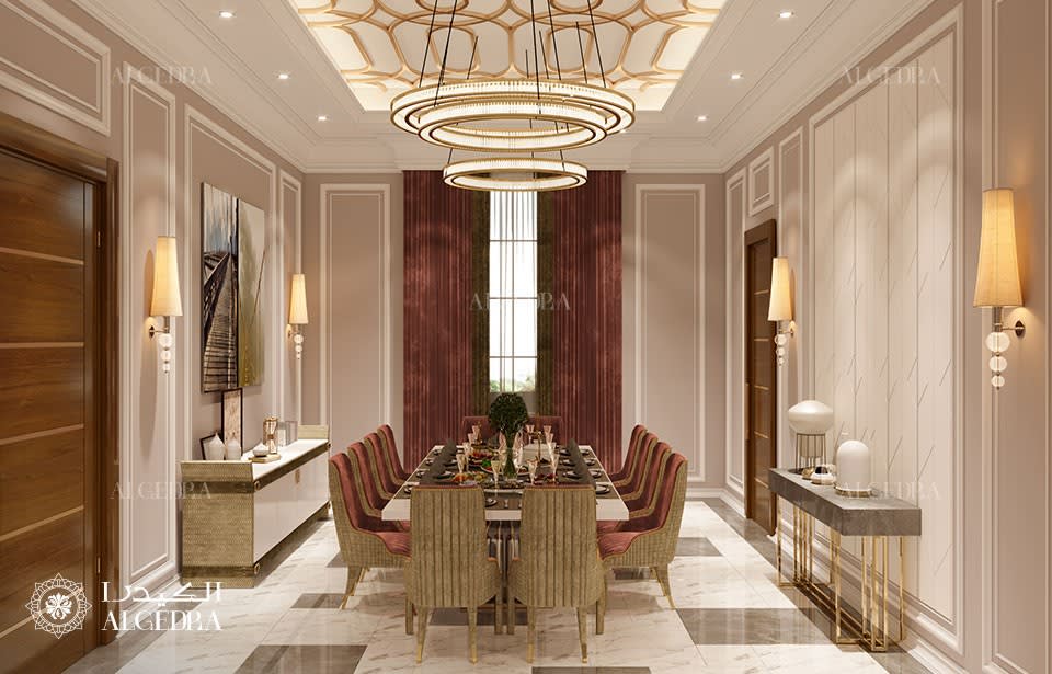 dining room design project Dubai