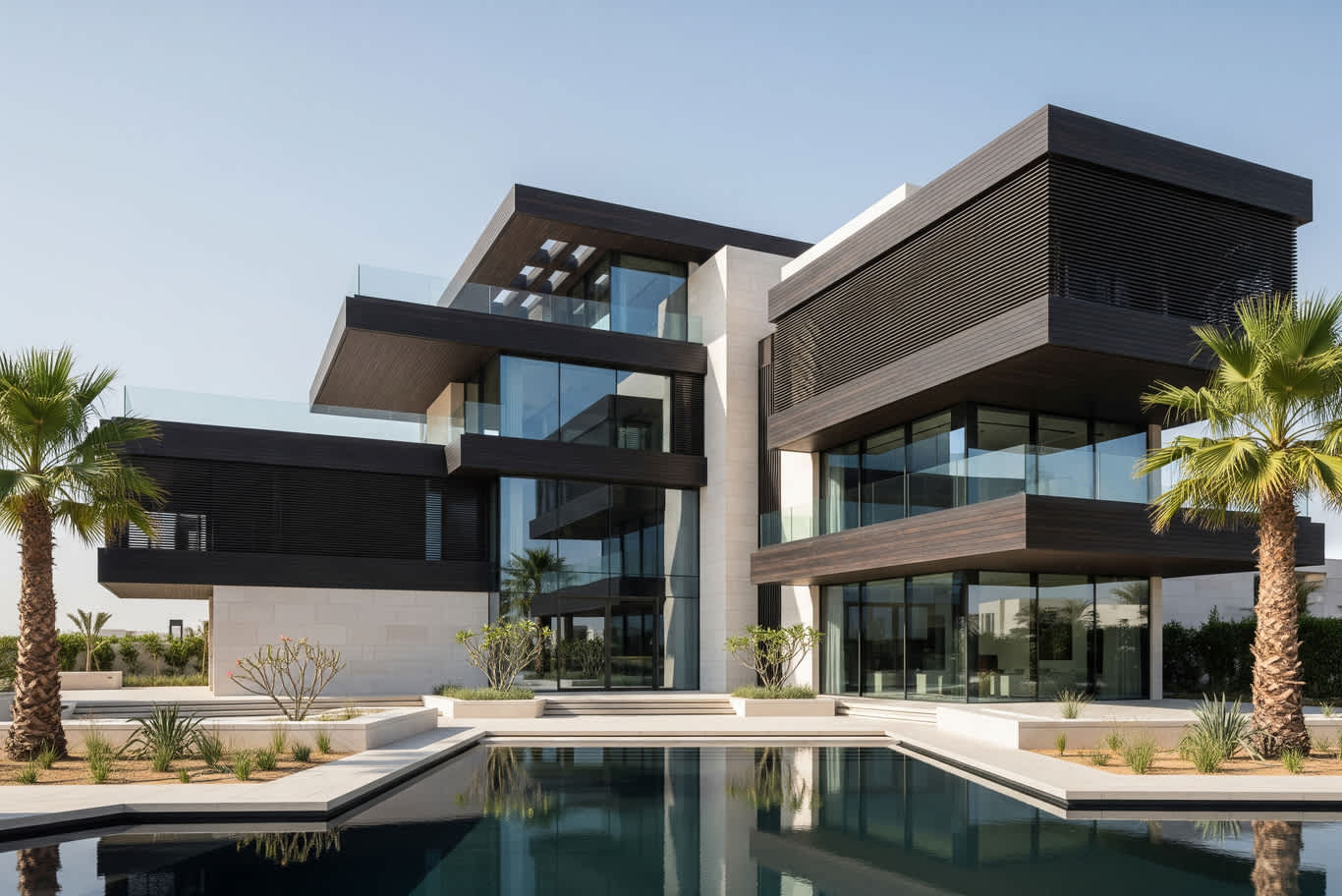 luxury home exterior Dubai