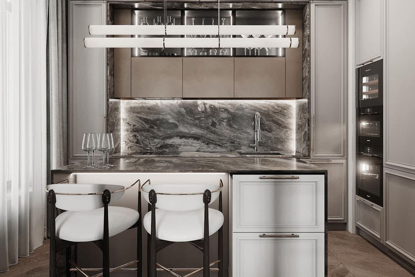 أفضل أنواع الرخام للمطابخ