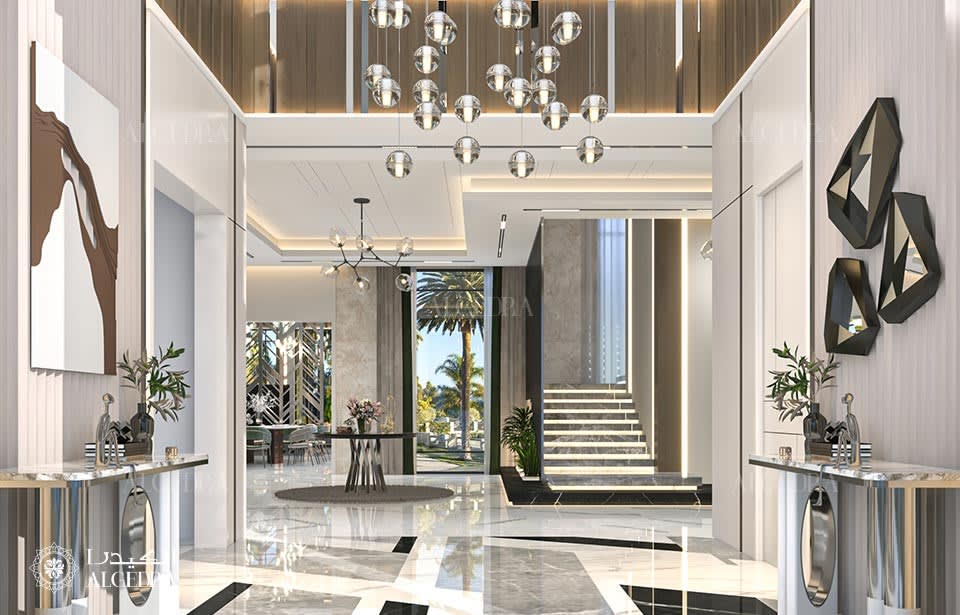 Villa Entrance Interior Design