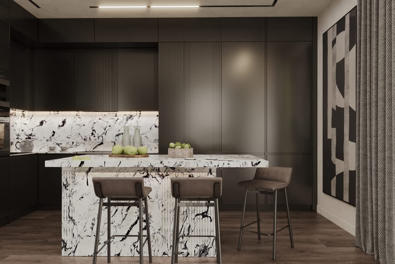 Carrara marble for villas