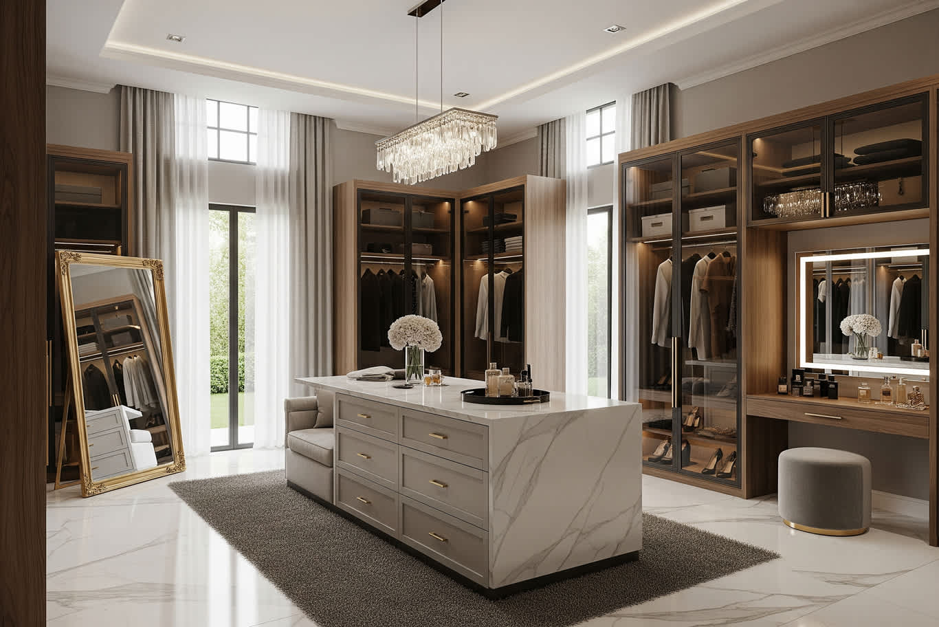 Abu Dhabi Khalifa City wardrobe