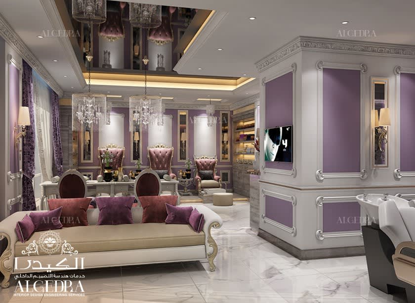 salon interior design dubai