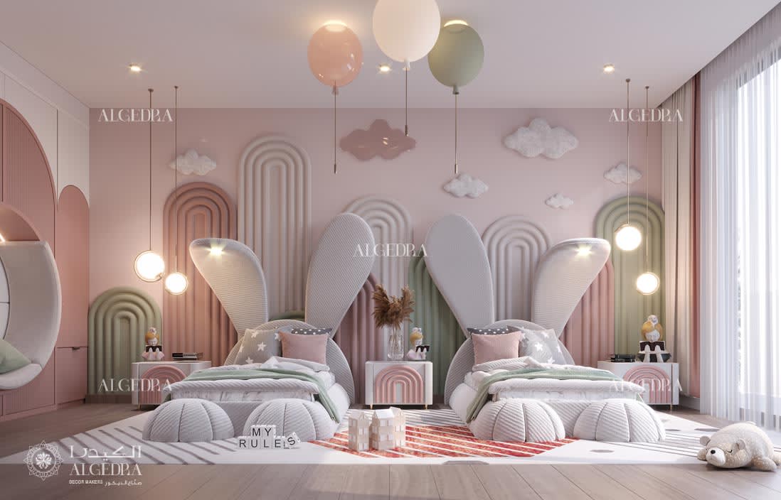 two kids bedroom design