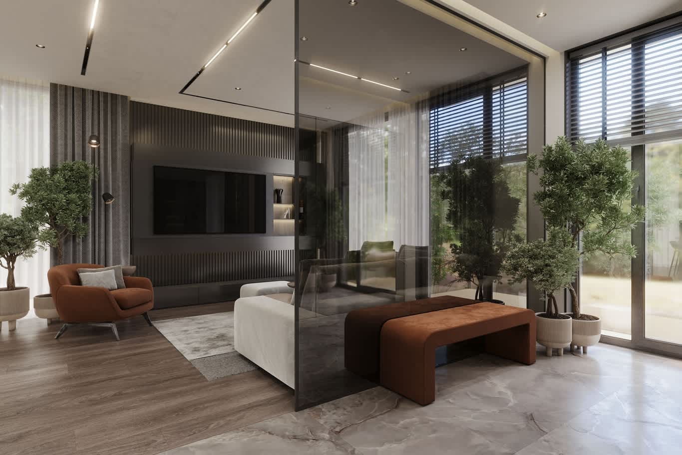 ultra modern modern villa interior design