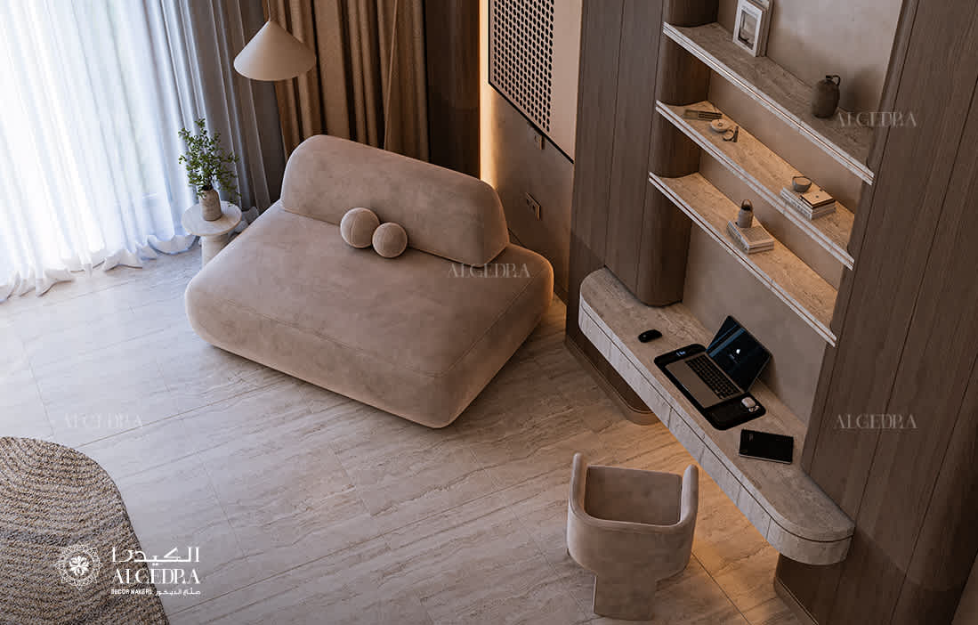 أفكار لتصميم داخلي لشقة بغرفة نوم واحدة