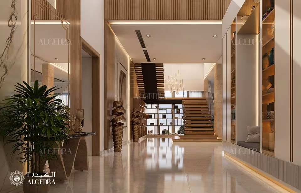 تصميم مدخل فيلا