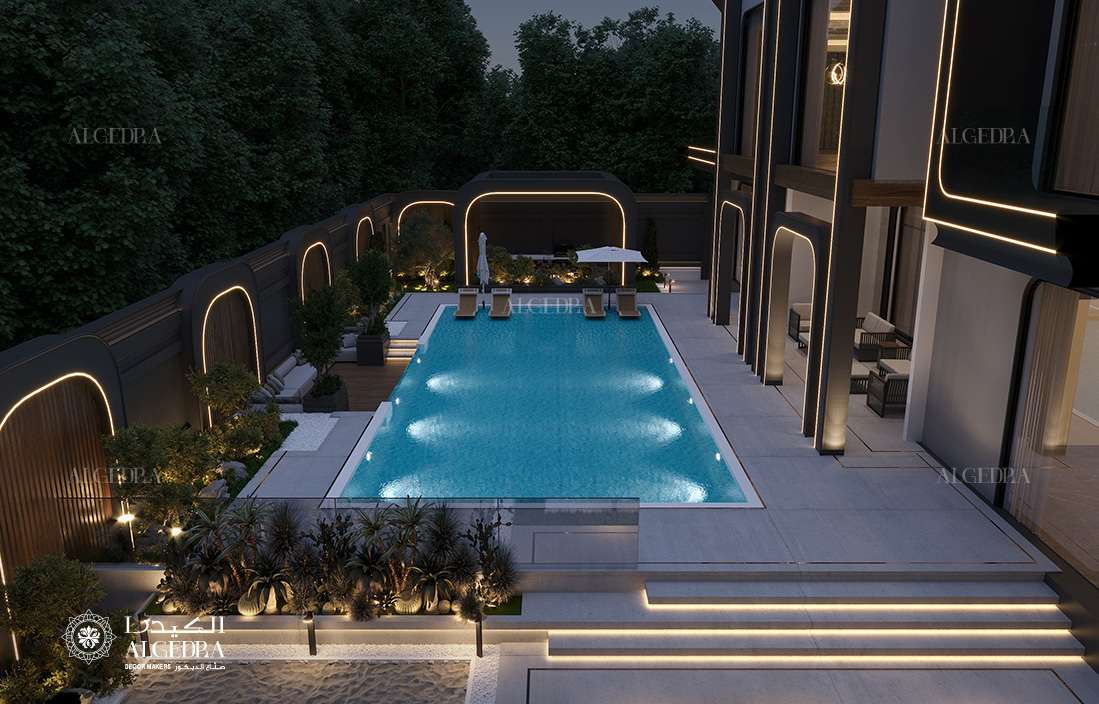 تصميم حمام السباحة