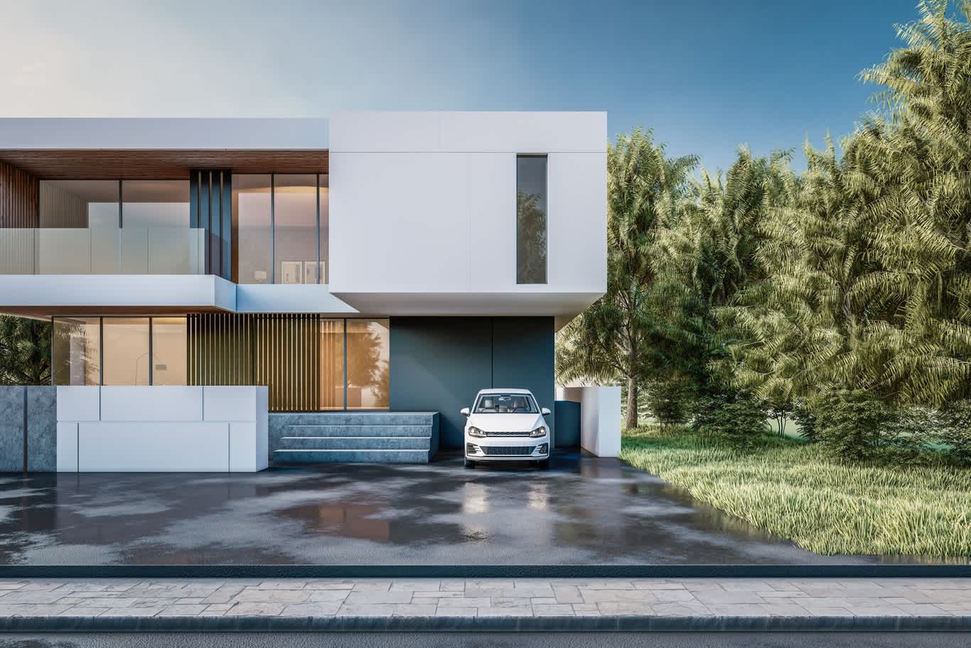 sustainable architecture design concept