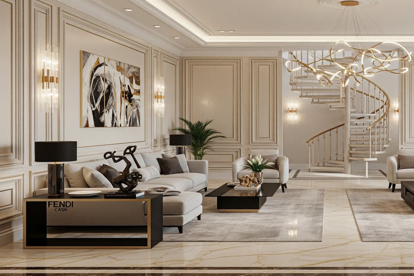 تصميم داخلي تلال الإمارات