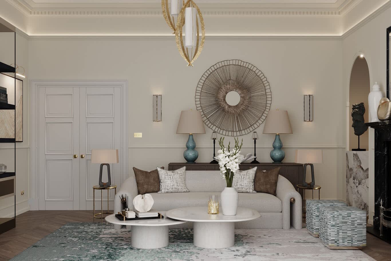 Armani Residences interiors