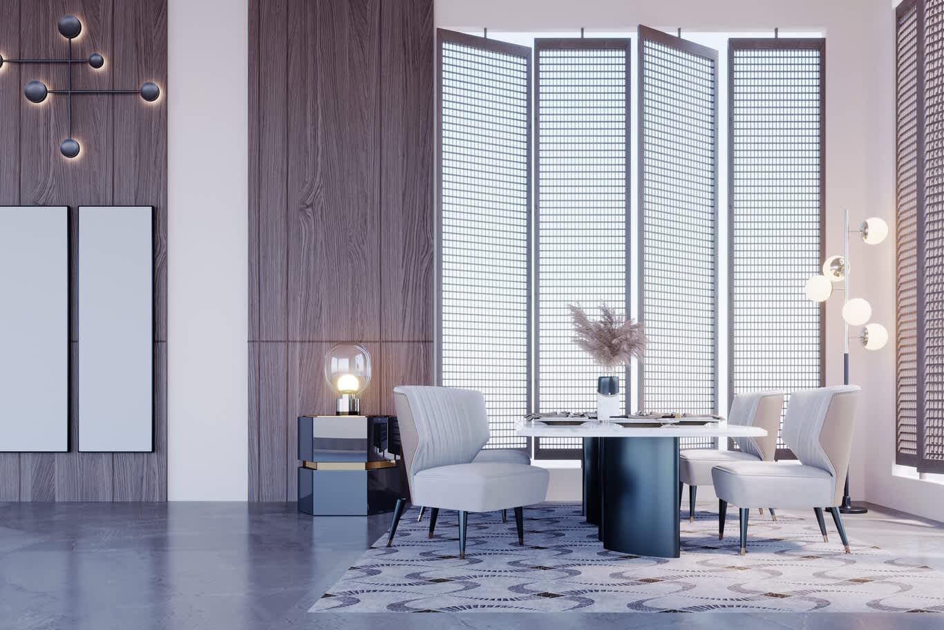 تصميم فيلا بطراز كاليفورني