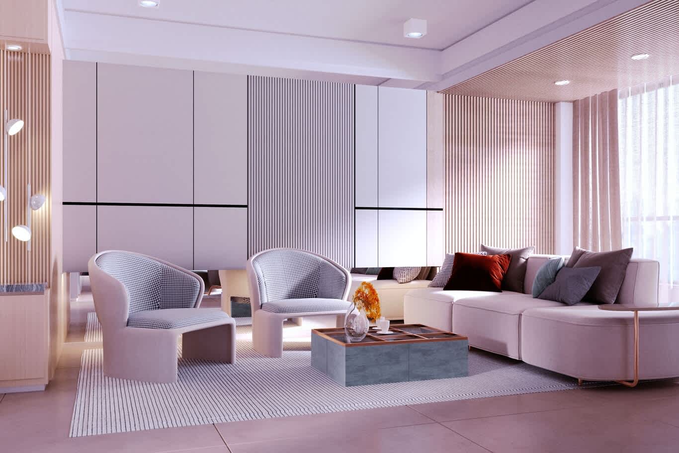 Al Lulu Island villa family room
