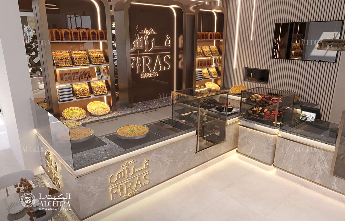 cafe interior design in Abu Dhabi