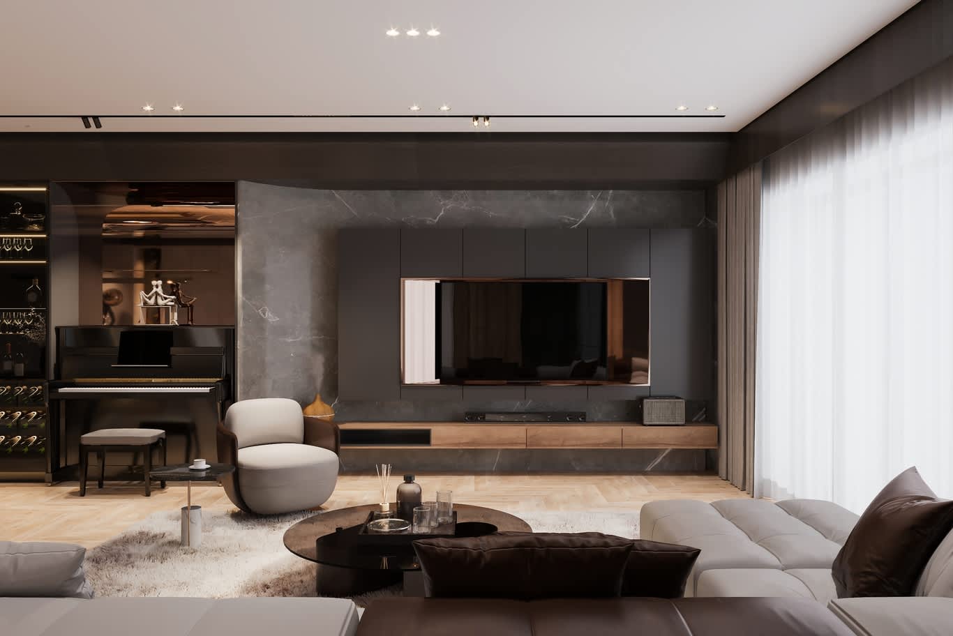 arabic modern classic villa design