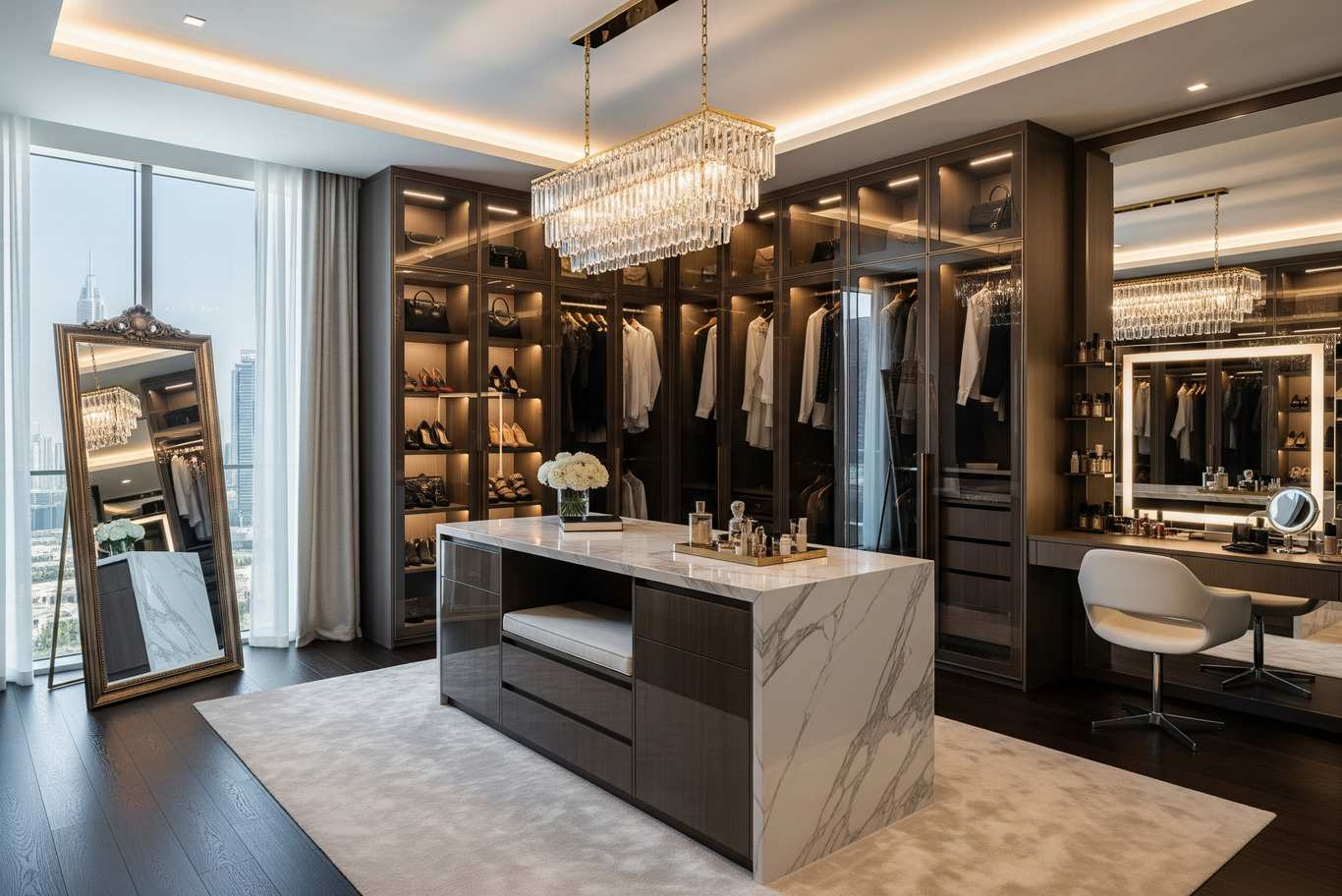 modern dressing room design ideas